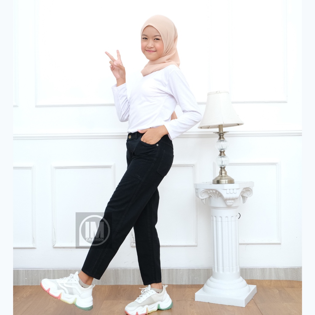 Celana Jeans Anak Perempuan Celana Jeans Anak Usia 7-15 Tahun