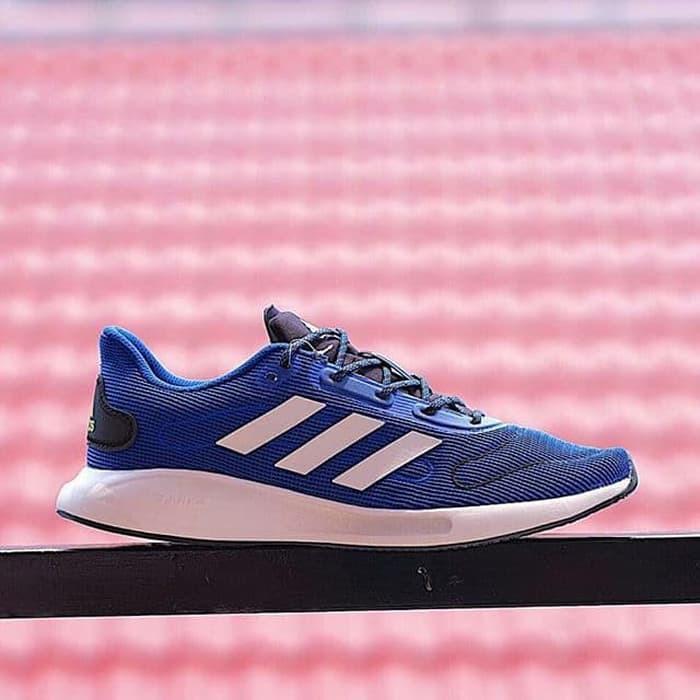 Termurah.. Sepatu Adidas Galaxar Run M Bluewhite Original Made In Indonesia Bnwb