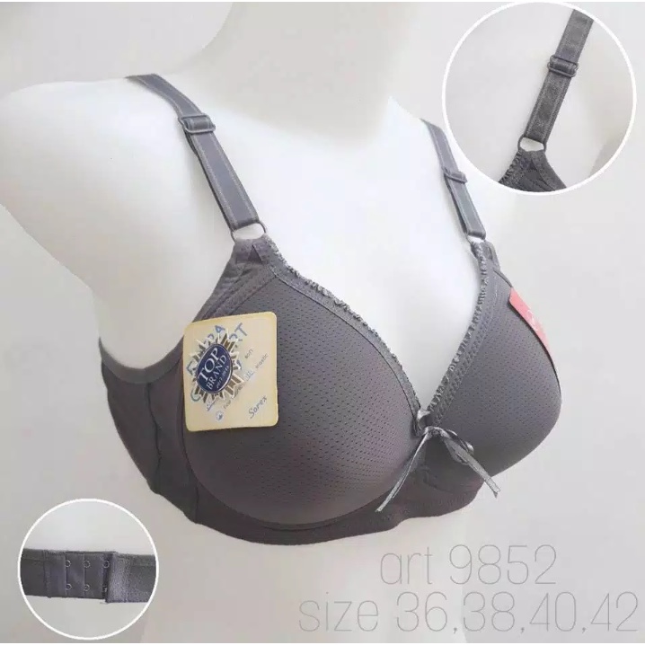 Sorex Bra 9852 Bahan Pori | BH Sorex Busa Tanpa Kawat Wanita Dewasa | Open sorex