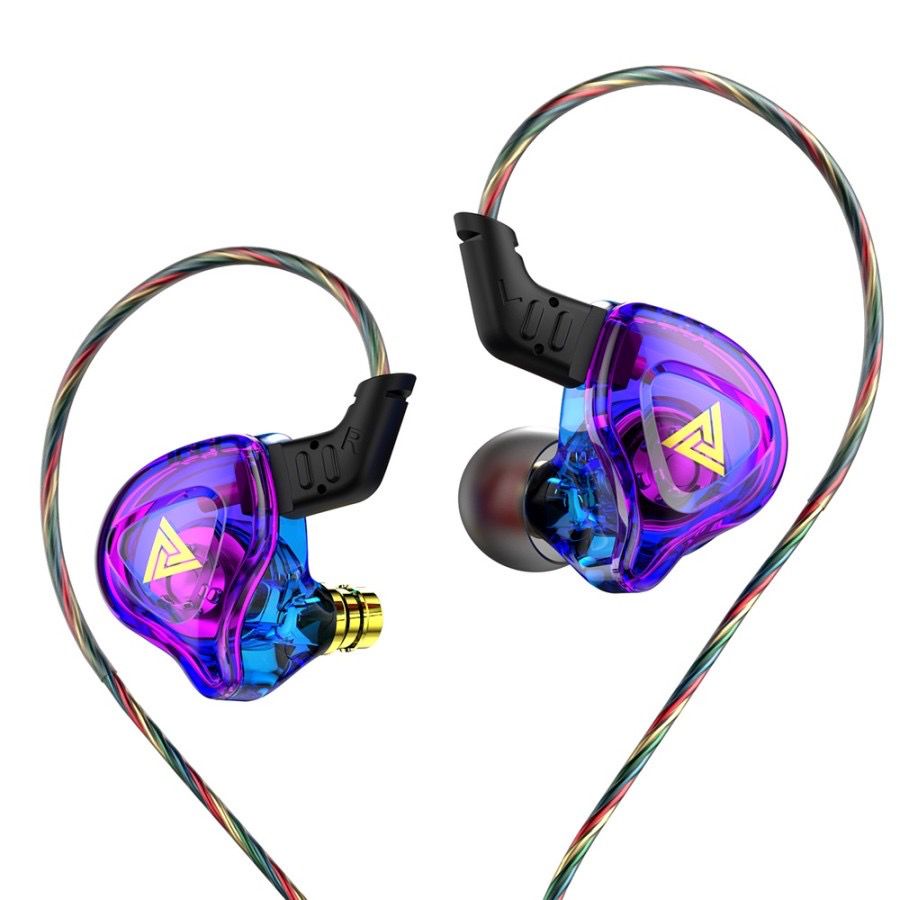 QKZ AK6 DMX IEM Earphone HiRes - with Mic - Dynamic Driver - Garansi Resmi 6 Bulan