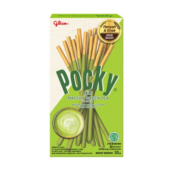 

Glico Pocky Biscuit Stik Matcha 33G