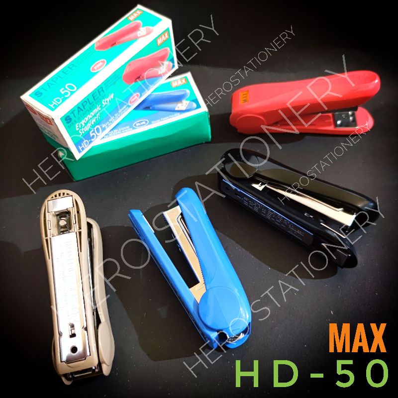 

Stapler staples max ergonomic style HD-50