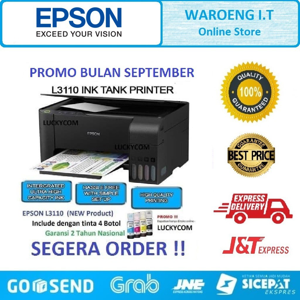 Jual Printer EPSON Epson EcoTank L3210 All In One Ink (Print Scan Copy ...