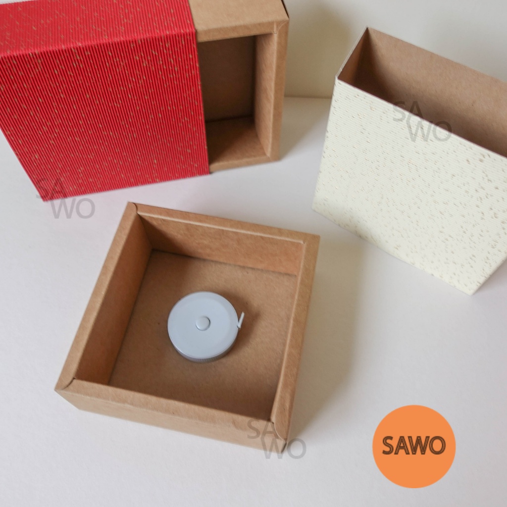 

[12x12x5] MINIMAL 5PCS Packaging Box Kotak Kosong Souvenir hampers Dus