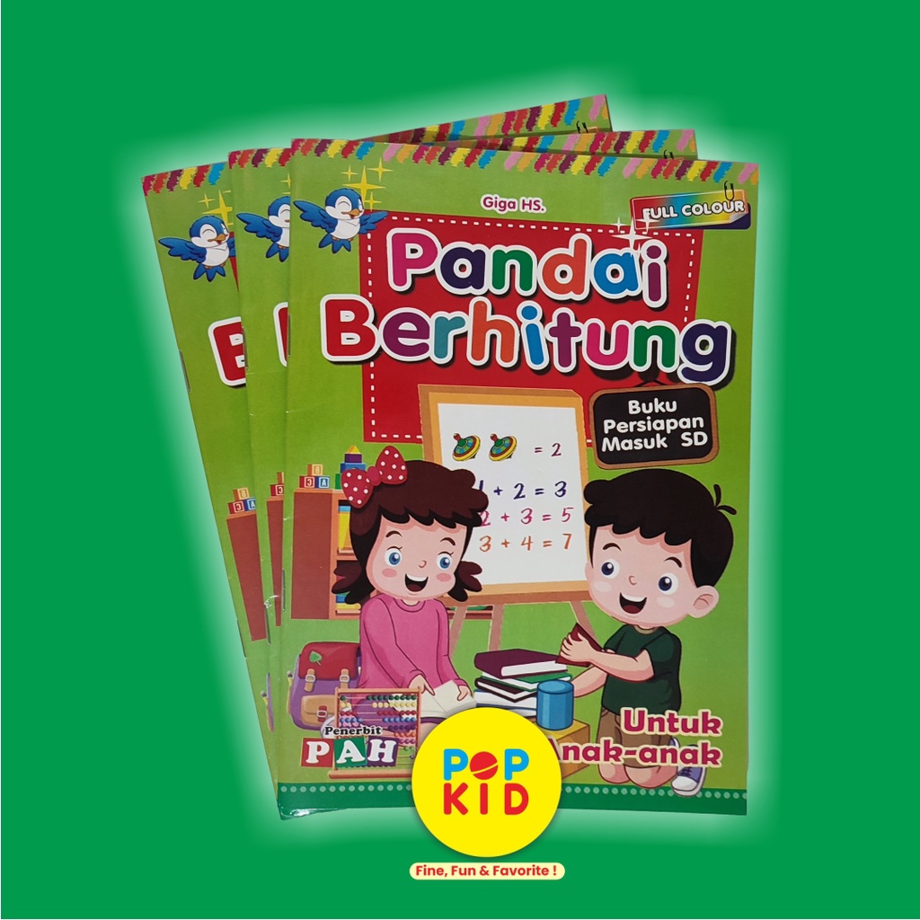 Promo Buku Persiapan Masuk SD - Seri Berhitung, Kreatifitas &amp; Ketrampilan. Best Seller.