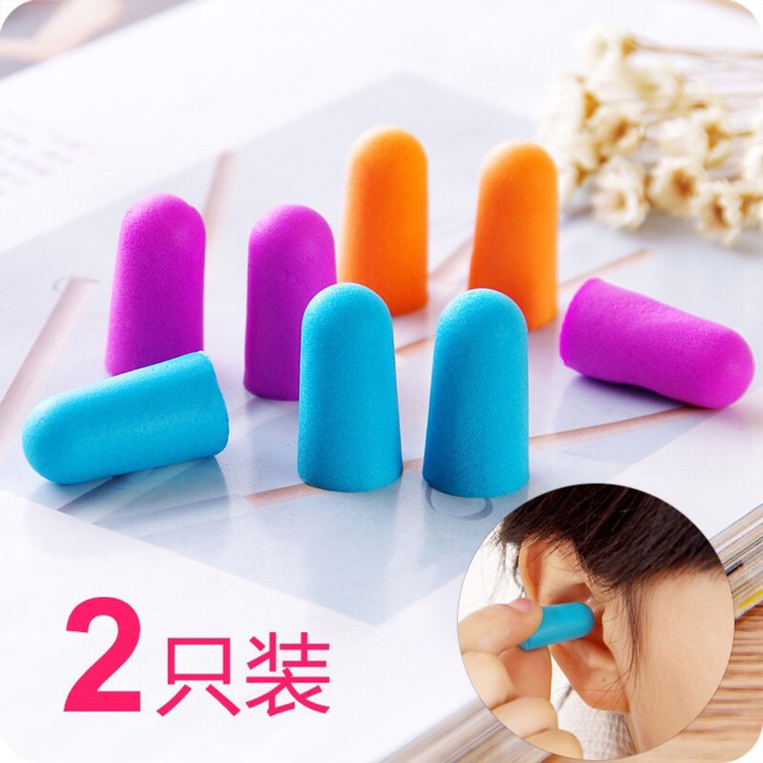 Penutup Telinga Professional anti-noise earplug sumbatan untuk Tidur anti bising ear Plug