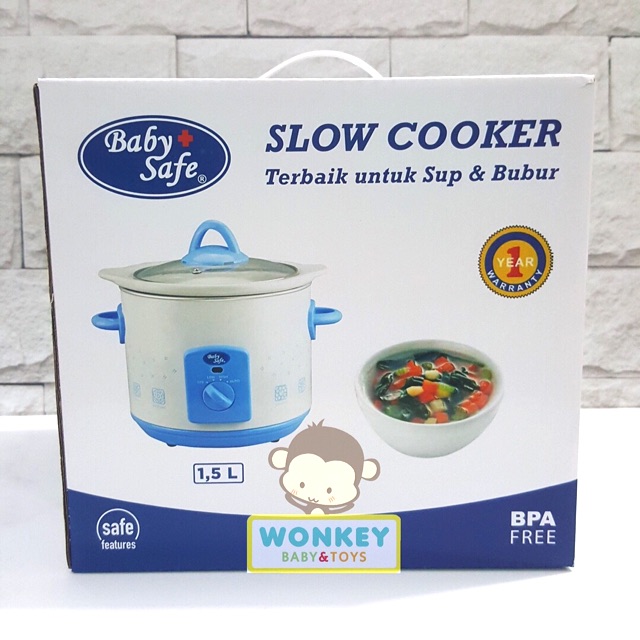 Baby Safe Slow Cooker LB006 LB06D LB007 LB009 Alat Masak Mpasi Makanan Bayi