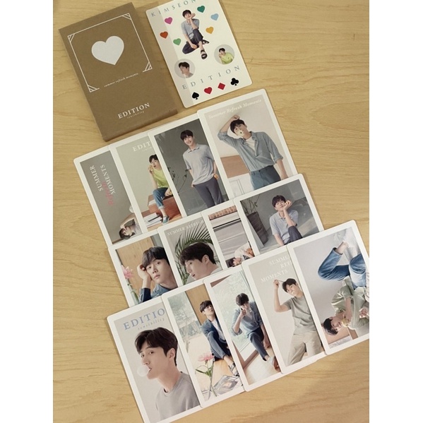 Photocard kim seonho Edition sensibility summer set
