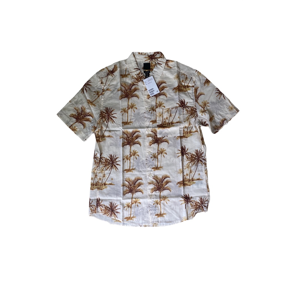 Baju Pantai Kemeja Pantai Lengan Pendek Pria