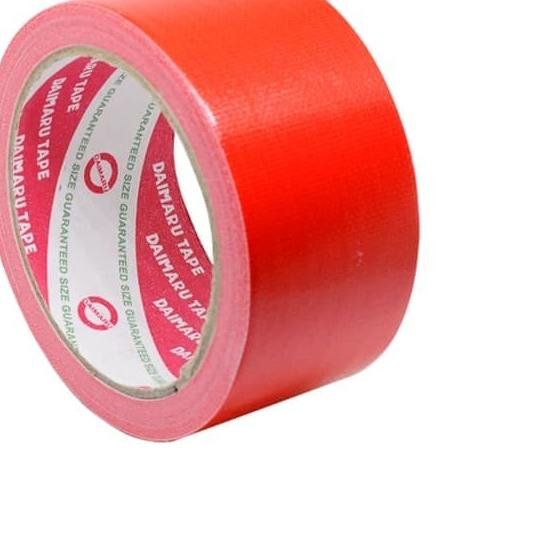 

➶ Cloth Tape Daimaru merah 48 mm x 12 m Lakban kain besar ➯