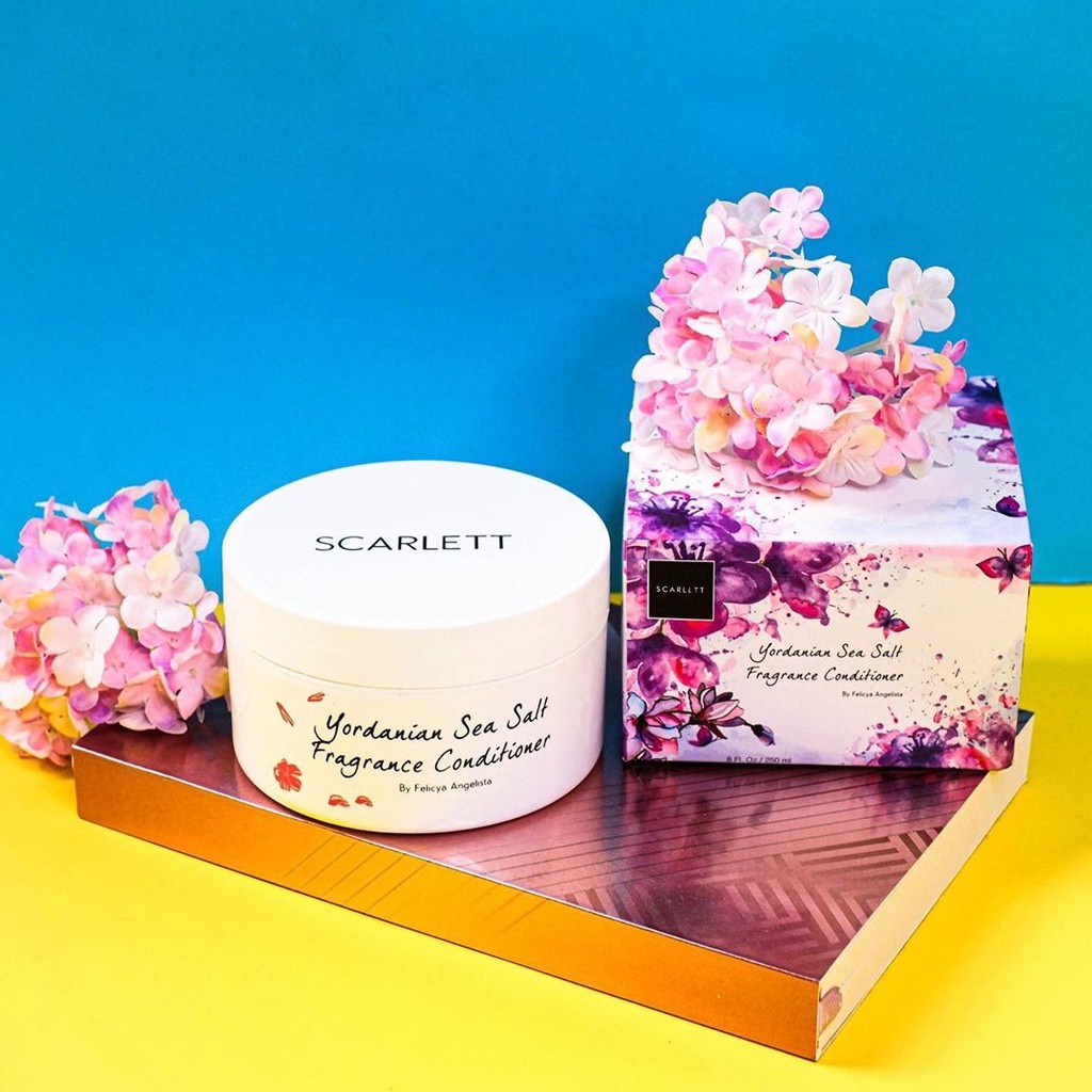 Scarlett Whitening Yordanian Sea Salt Conditioner Rumah Cantik 354 Perawatan Rambut