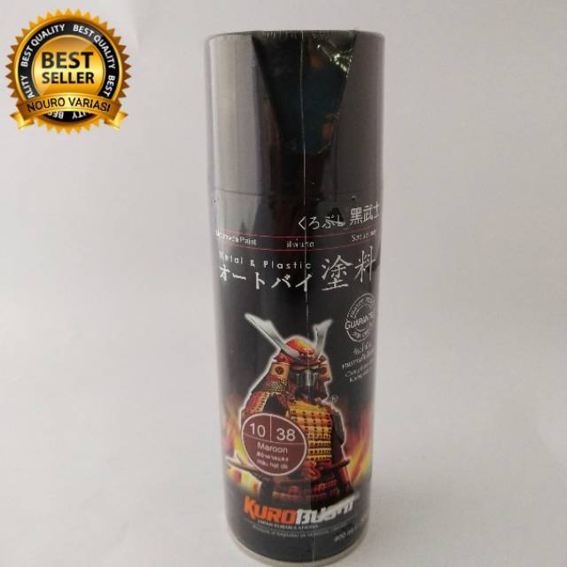 Samurai paint maroon 38 cat semprot samurai
