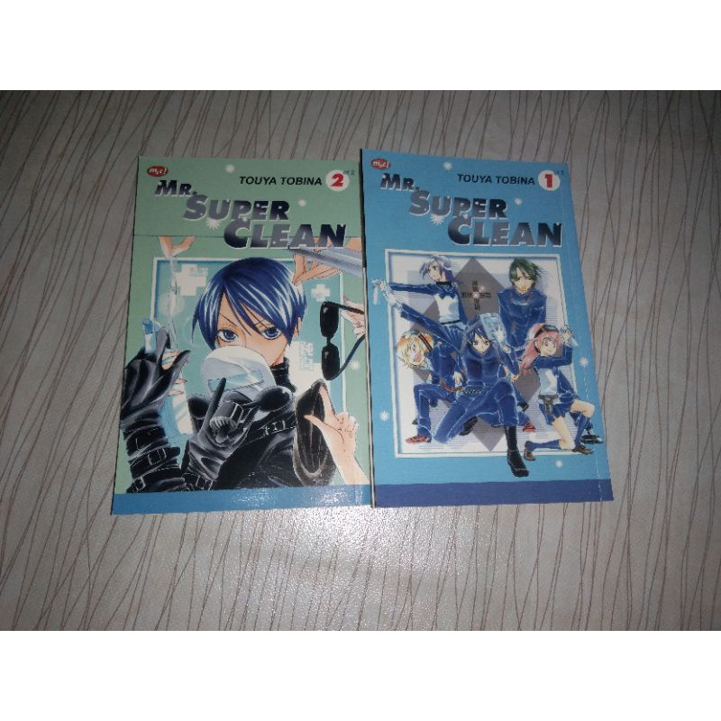 Preloved/kolpri set komik Mr. Super Clean