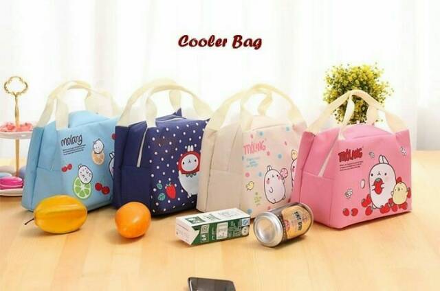 New cooler bag MOLANG-TDT02 tas bekal anak makan siang