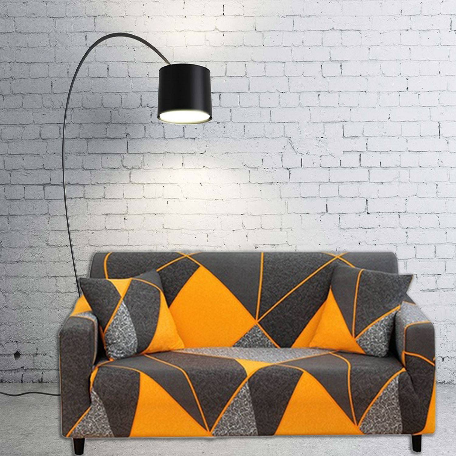 3 Seater Printing Flower Sofa Cover Stretch Seat Covers Couch Cover Armchair Sofa Slipcovers Living Room Home Decor Shopee Indonesia