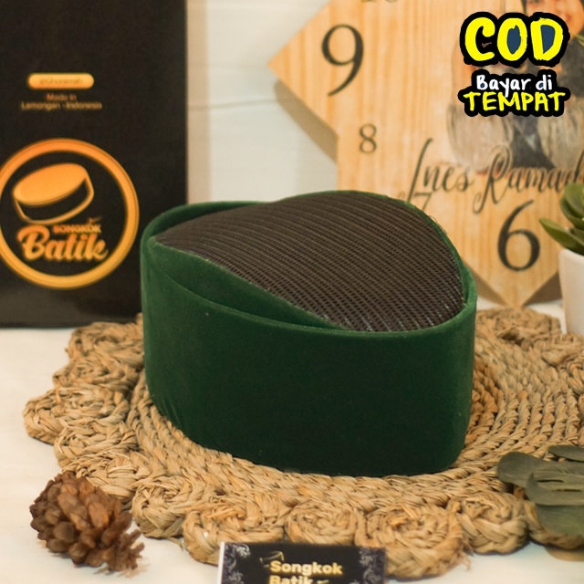 Songkok susun Full AC peci full ac an peci hitam songkok hitam full ac kopiah hitam kopyah kopeah bl