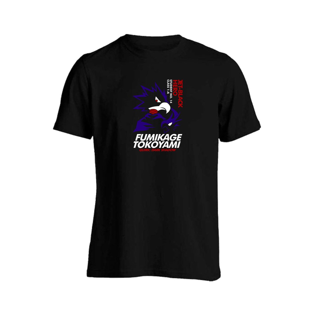 Kaos Anime My Hero Academia Fumikage Tokoyami