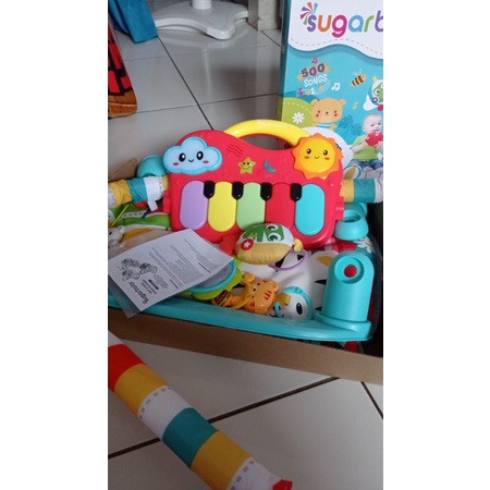 preloved playmat piano sugar baby