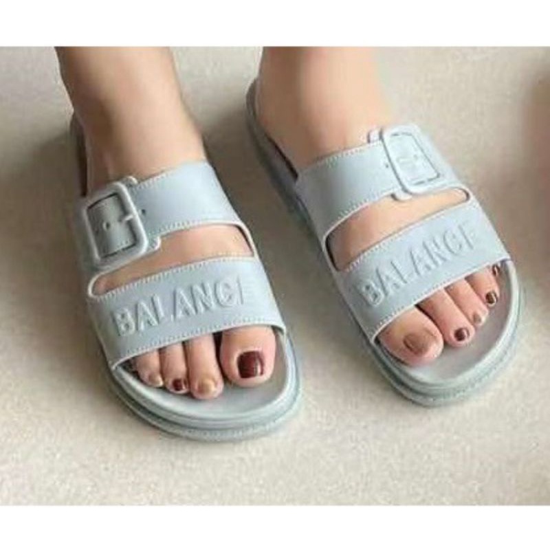 Sandal Jelly Wanita Import 501 Trendy LA-KL Biru