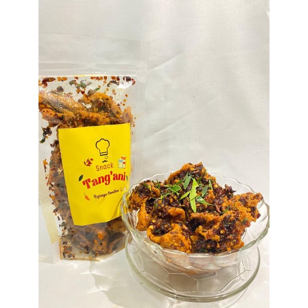 

Tang'ani Snack Kulit Ayam Crispy Cikruh Pedas - 125gr