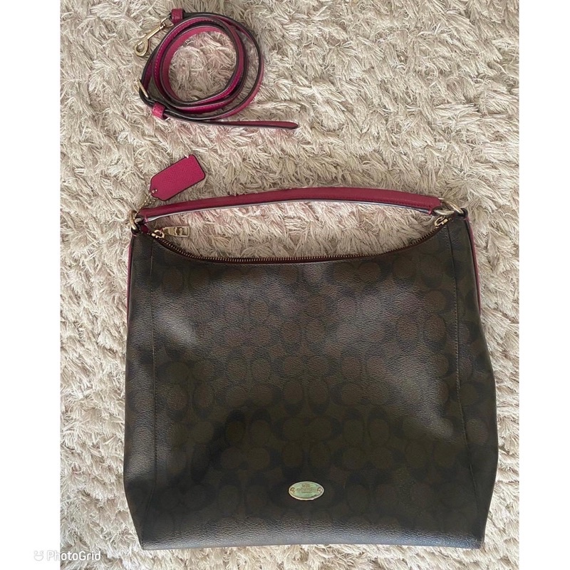 COACH SIGNATURE PINK (original) preloved