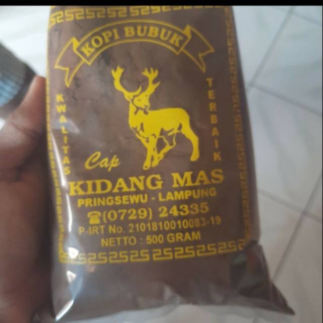 

Kopi kidang mas arabica tradisional