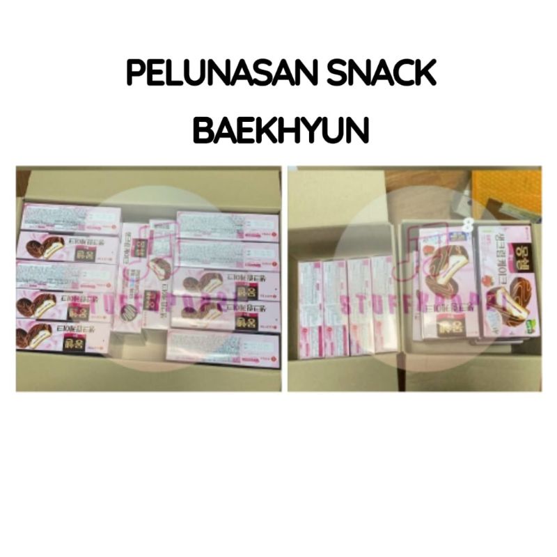 

PELUNASAN & READY STOCK SNACK BAEKHYUN
