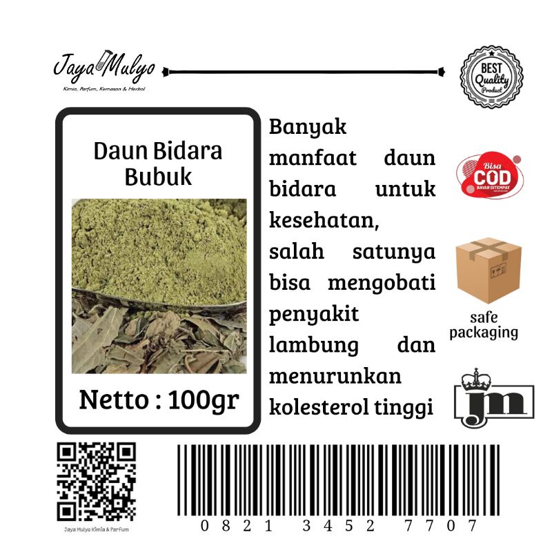 

Daun Bidara Bubuk (100gr)