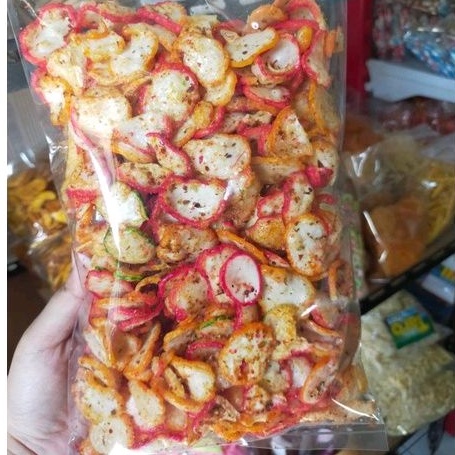 

Keripik/kerupuk seblak kencur kiloan 500gr