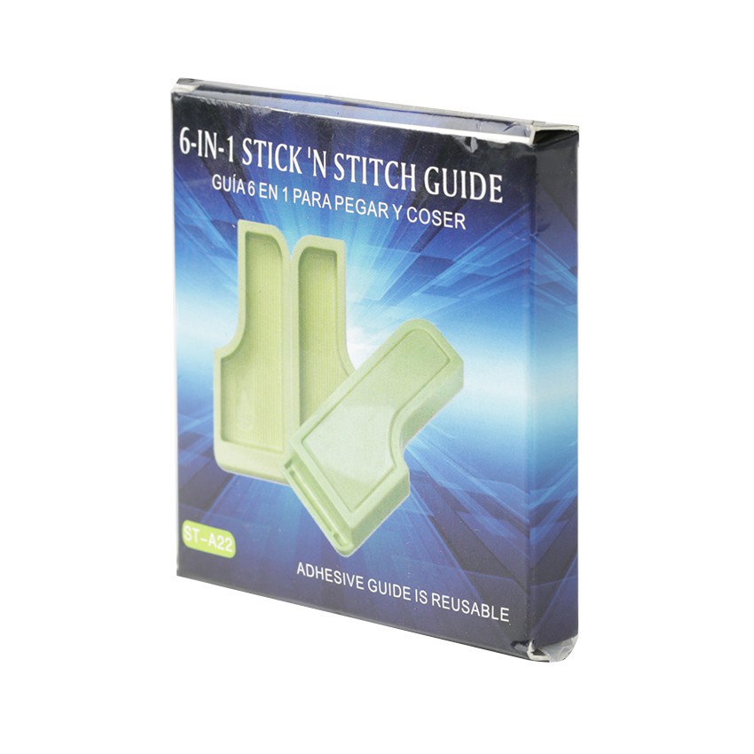 6 in 1 Stick N Stitch Guide - Pengepas/Penanda Jahitan Modal Tempelan