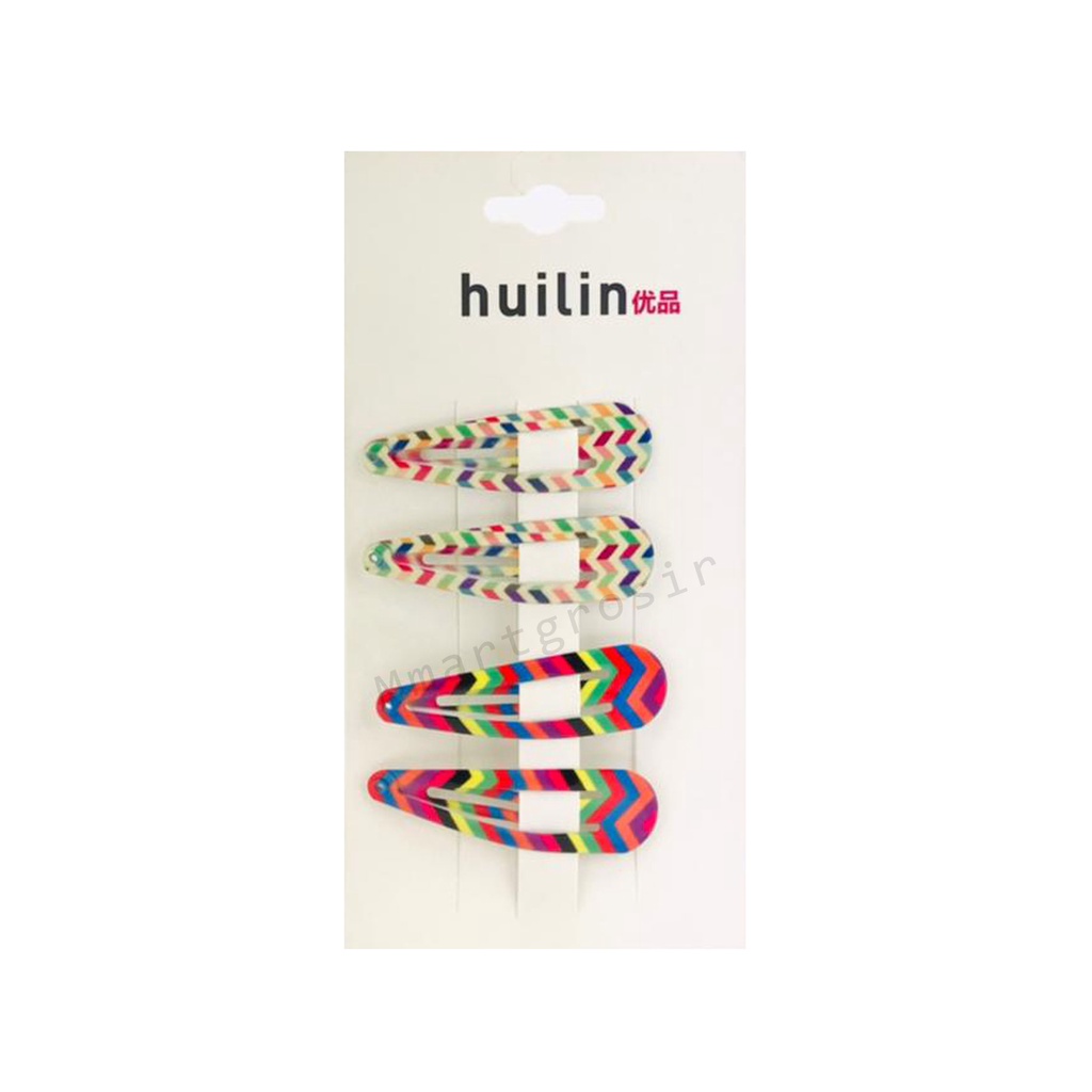 Huilin / Hair pin Barlie / Jepitan Rambut / Motif lucu / Isi 4 pcs