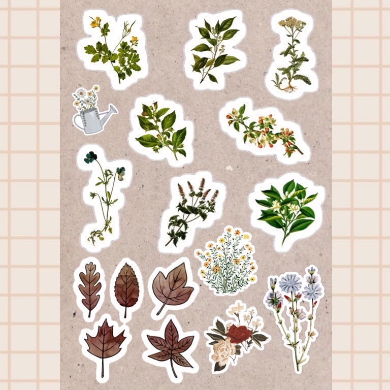 Scrapbook Jurnal Vintage Stickers 3 stiker scrapbook jurnal vintage aesthetic sticker-scrapbook 6