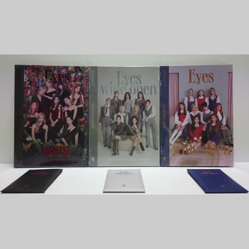 Jual Ready Stock Twice Eyes Wide Open 2nd Full Album I Can T Stop Me Shopee Indonesia