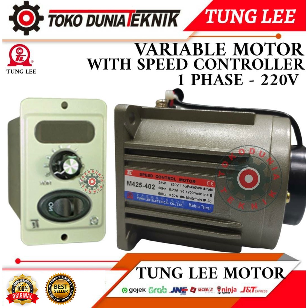 TUNG LEE M540-402 40WATT 1PHASE VARIABLE MOTOR SPEED CONTROLLER