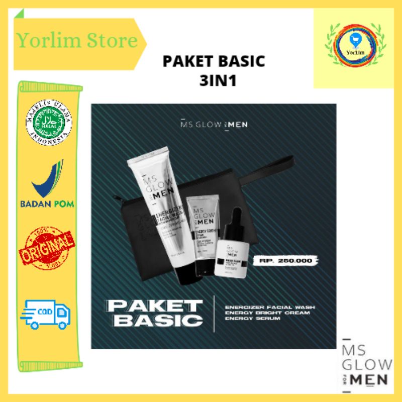 PAKET BASIC 3IN1 MS GLOW FOR MEN