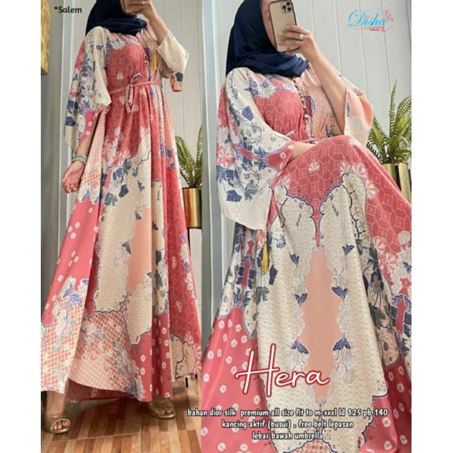 Hera maxy dress by Disha dior silk premium  @Alv