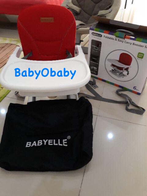 Babyelle Foldable Booster Seat BE 901 / Kursi Meja Makan Bayi Anak /Kursi Bayi/ Booster Seat/MPASI / BABYELLE BREEZE