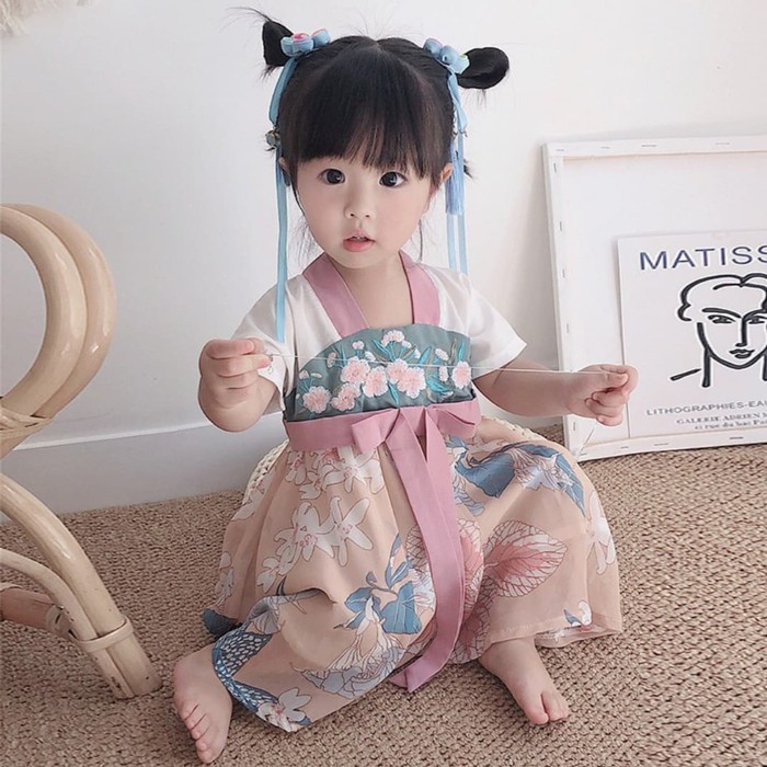 TERBARU!        dress hanbok korea anak / hanbok dress / dress anak tradisional korea