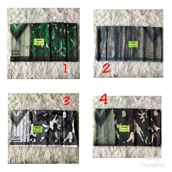 Sarung Loreng Banyak Motif COMMANDO