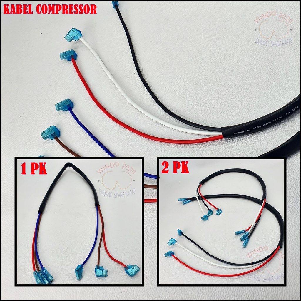 KABEL COMPRESSOR AC 0.5PK S/D 2PK , SOKET COMPRESOR 1-2HP , SKUN KOMPRESSOR / KOMPRESOR OUT DOOR