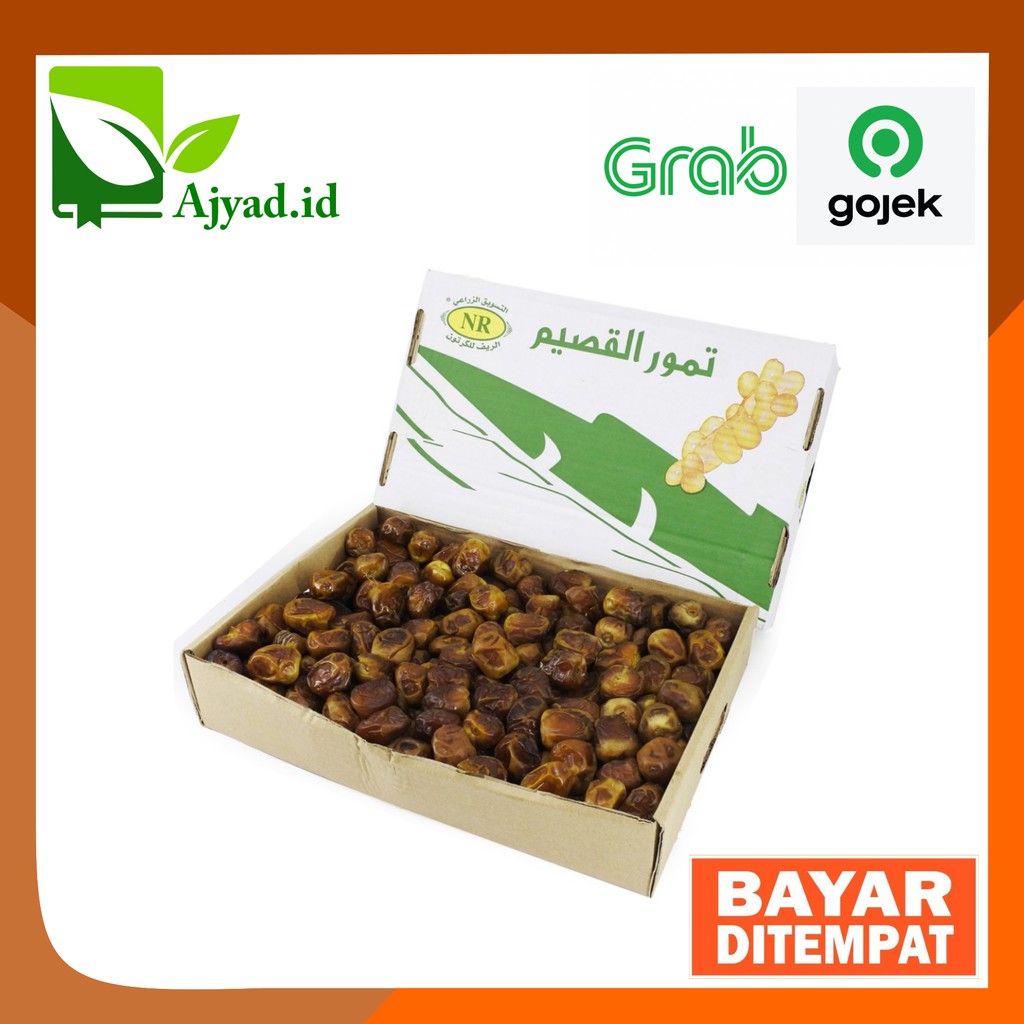 

Kurma Sukari Basah 3 Kg - Sukari Qassim - Kurma Segar Basah - Best Quality - Original Product