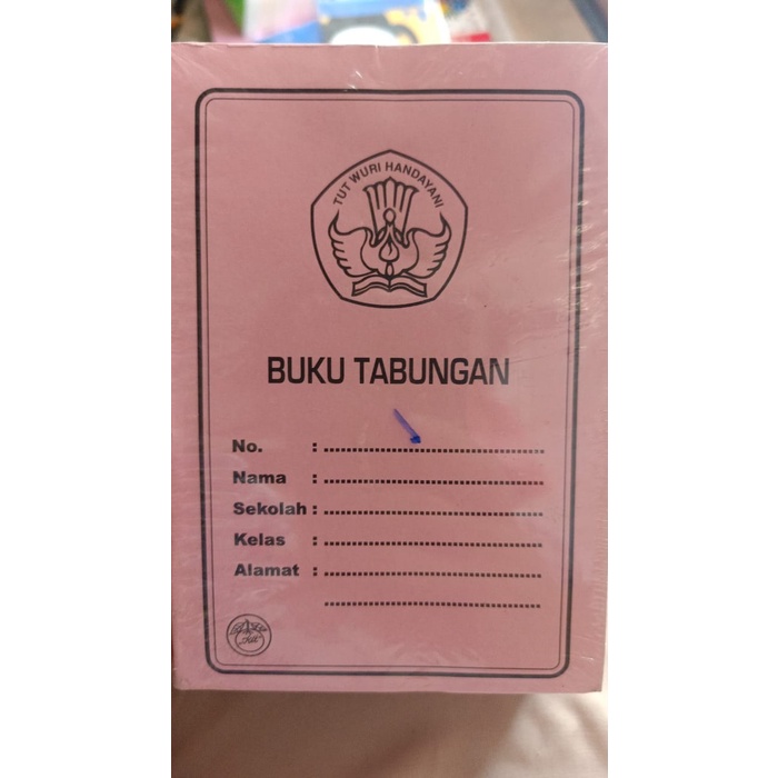

Buku Tabungan Anak Sekolah Warna Random / Buku Tabungan Siswa