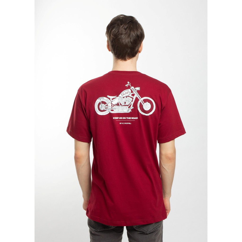 

Erigo T-Shirt Keep On Maroon