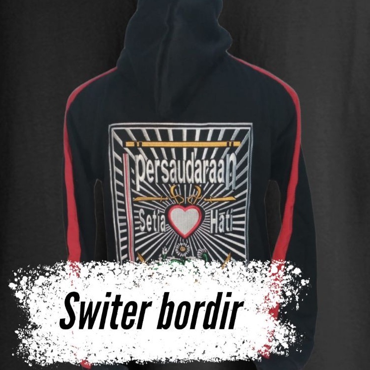 switer bordir psht jaket psht bordir