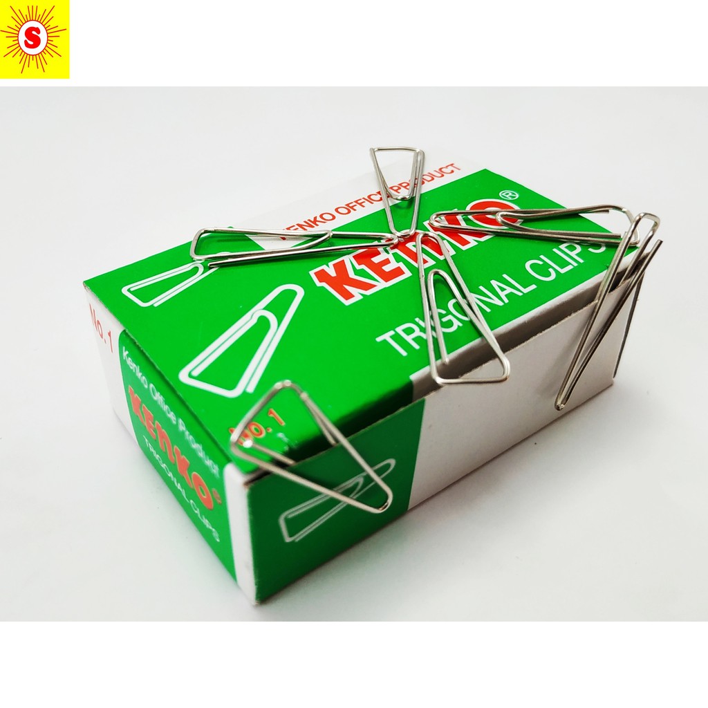 

KENKO TRIGONAL PAPER CLIP NO.1 / KLIP KERTAS KENKO