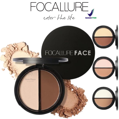 Focallure Bronzer Highlighter Contour Kit 3 in 1 Kit FA-05 FA05 FA 05