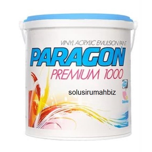 1kg Cat Tembok Paragon Premium 1000 repacking warna random