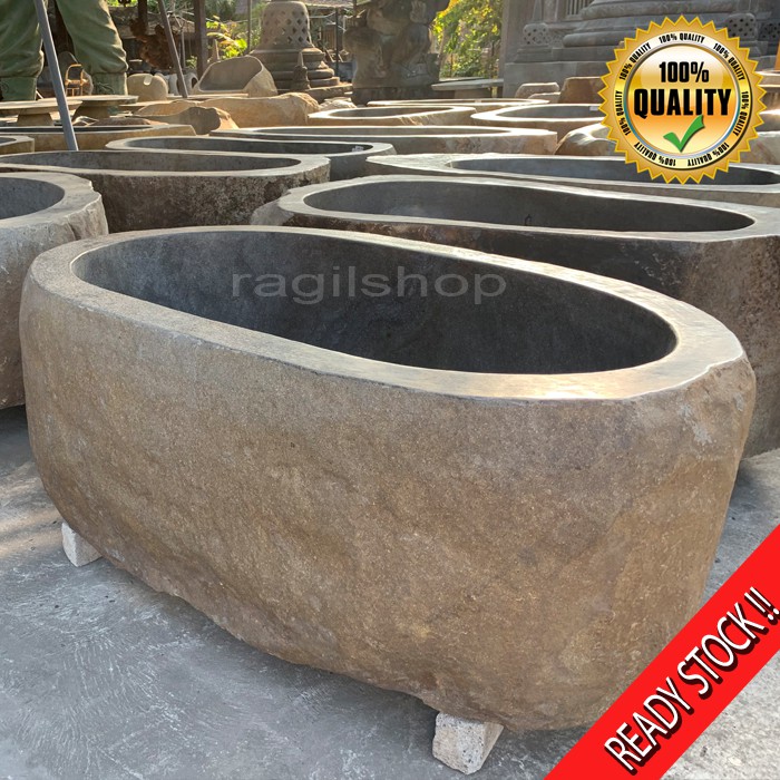 Custom Bak Mandi Bathtub Asli Batu Alam Harga Tergantung Ukuran Siap Antar Dekorasi Rumah Villa Hote