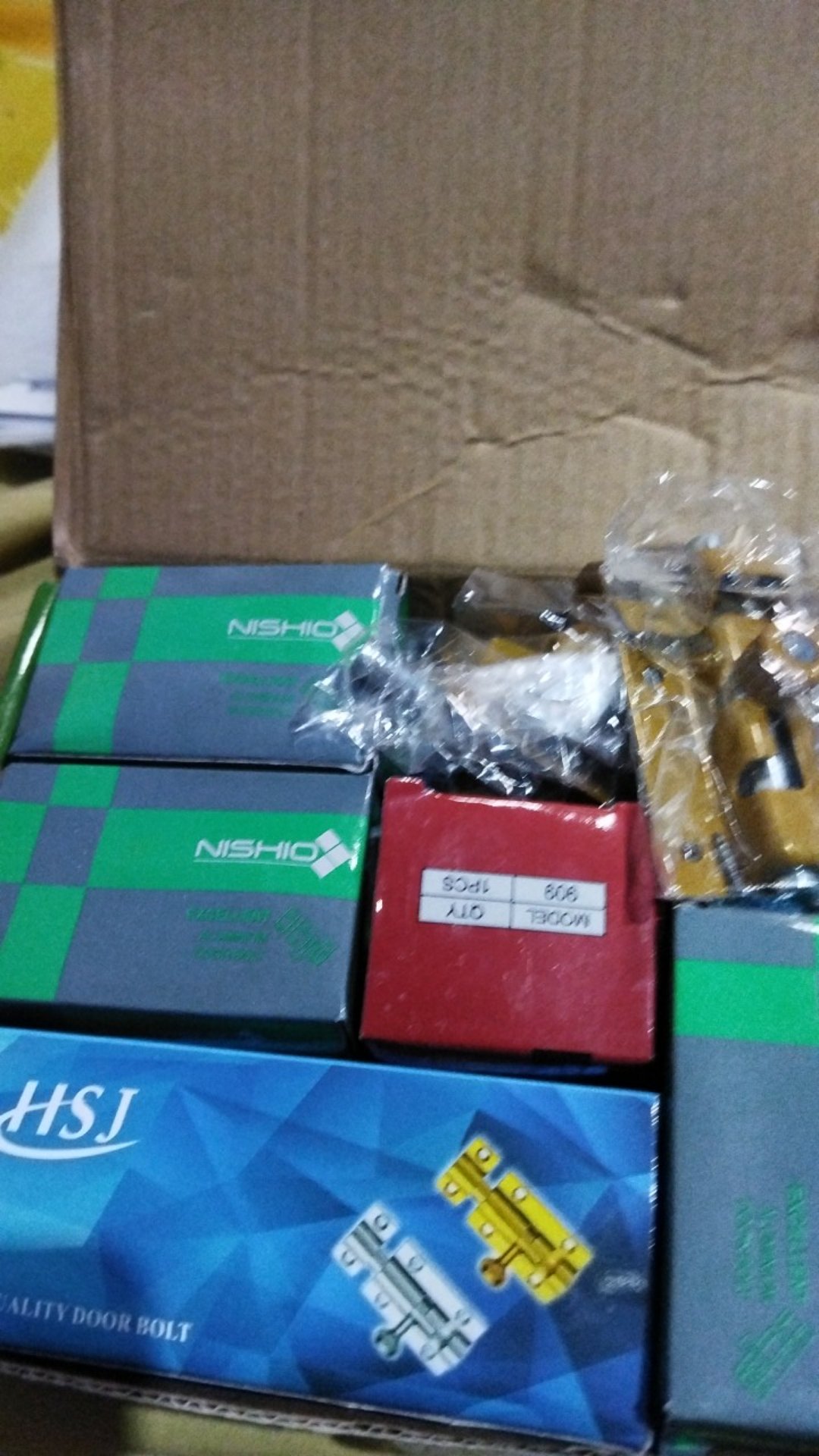 Slot Pintu Kuning 4 L Jendela Plat Tebal Grendel 4 Inch Inci L Barel Bolt