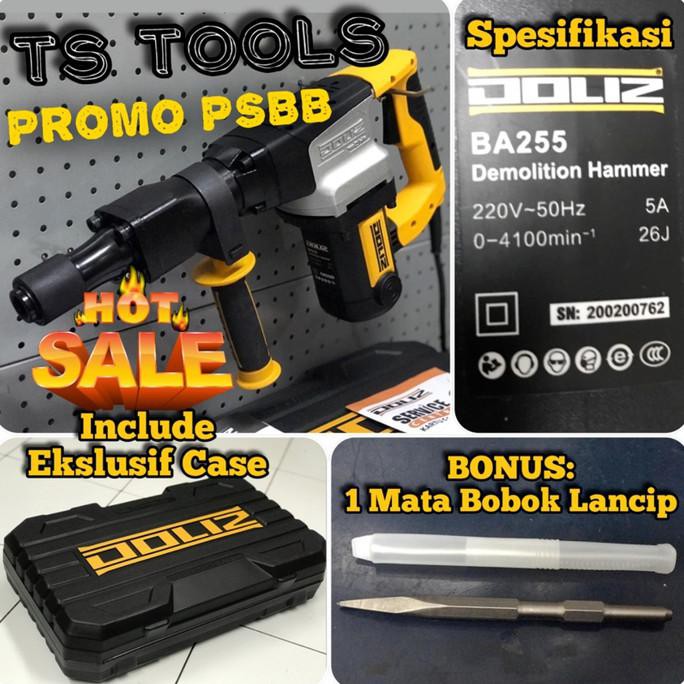 Mesin Bobok beton Doliz BA 255 / Demolition Hammer Doliz BA255